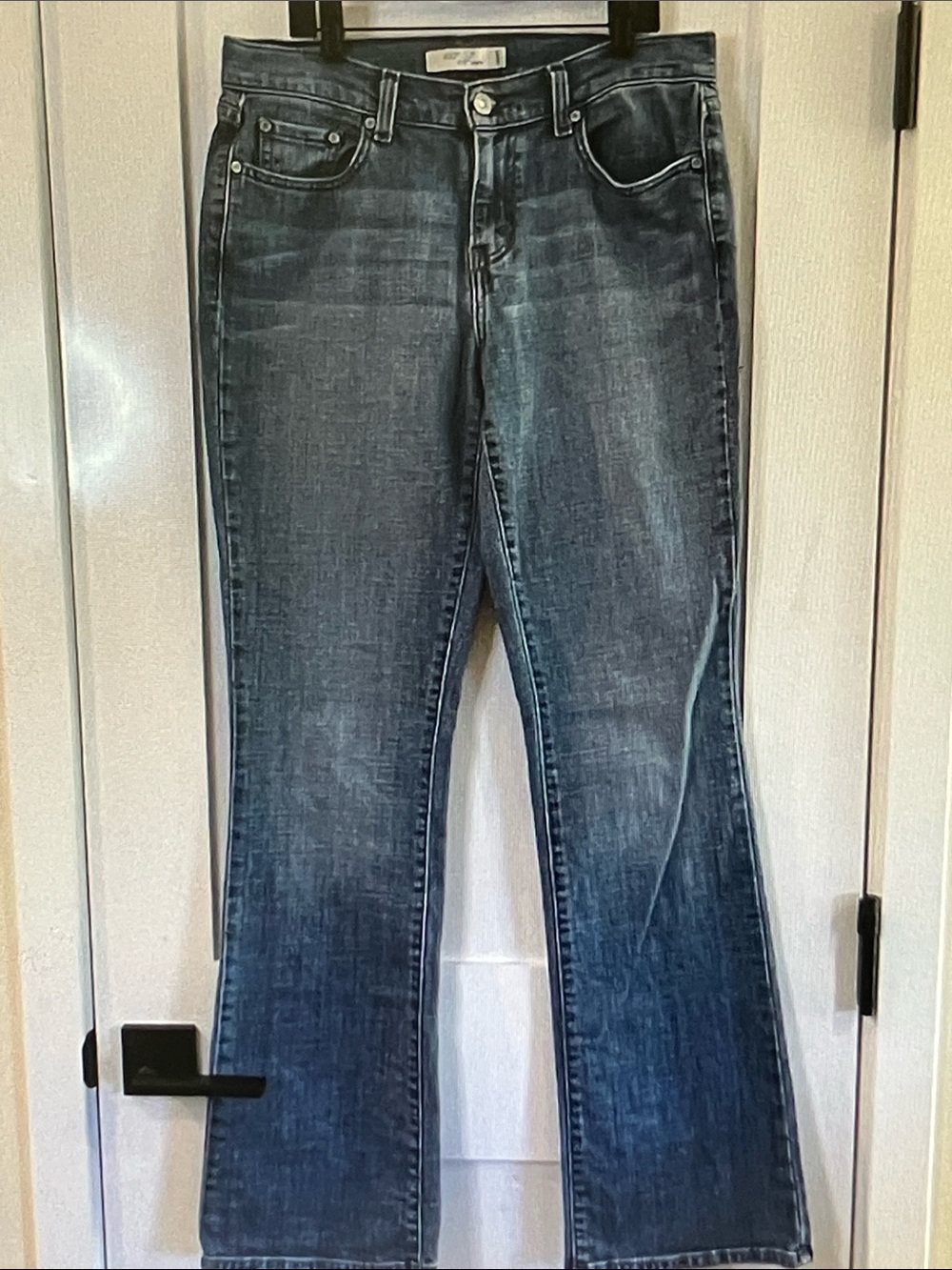 Levi's Women's Dark Washed Blue Bootcut Jeans